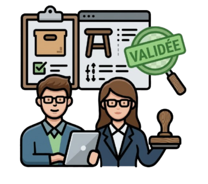 Validation de l'annonce